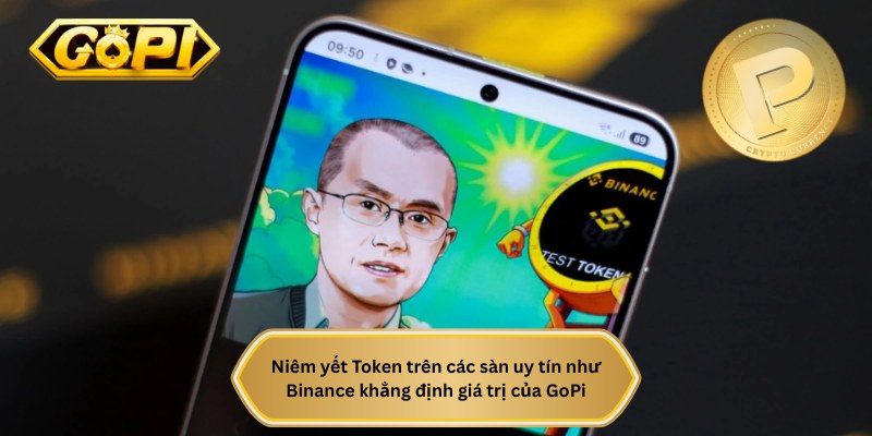 Niêm yết token là bước quan trọng nhất để khẳng định giá trị của GoPi