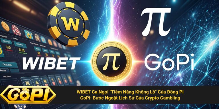 WIBET Ca Ngợi "Tiềm Năng Khổng Lồ" Của Đồng PI GoPi: Bước Ngoặt Lịch Sử Của Crypto Gambling
