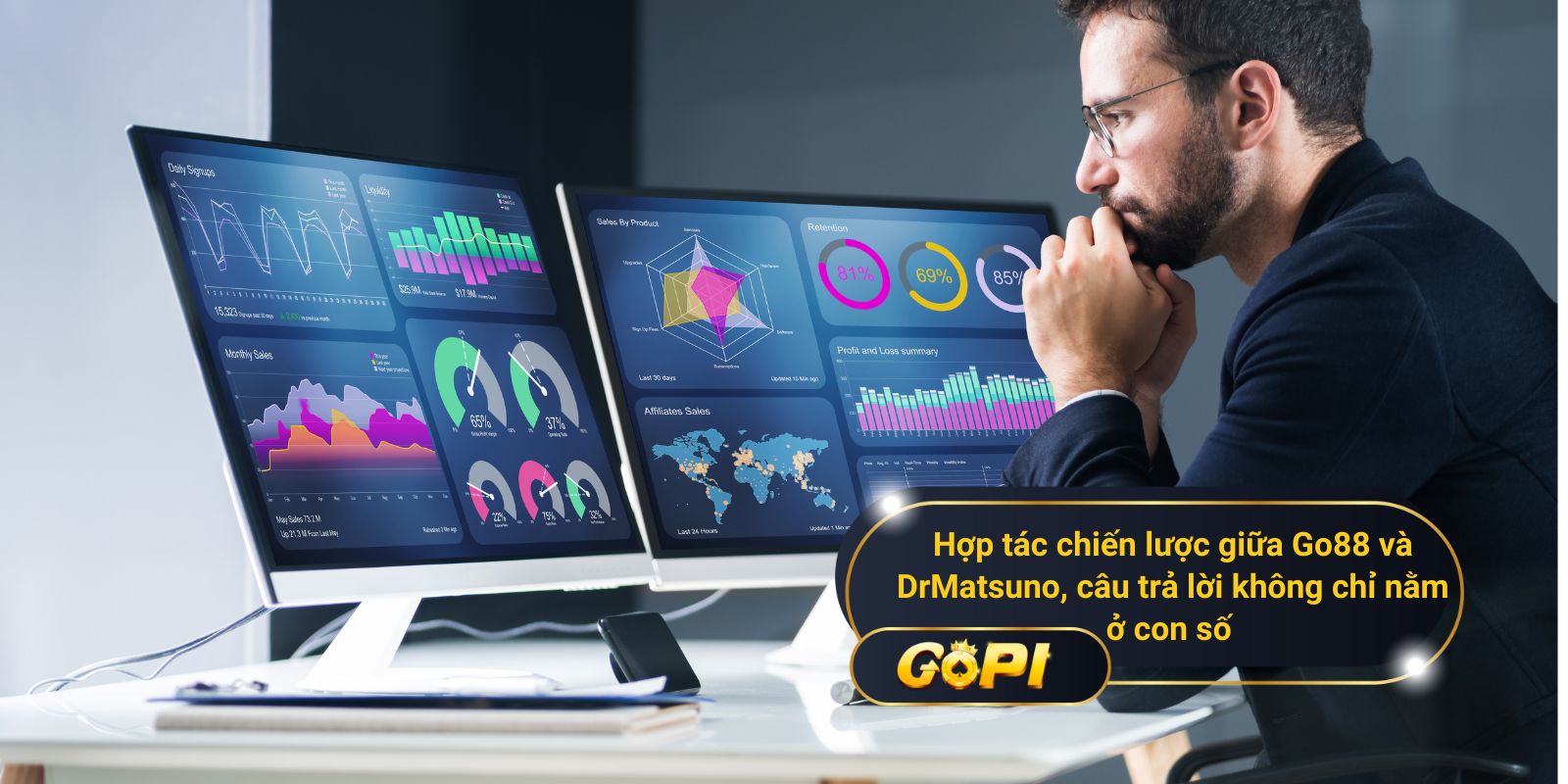 Hợp tác chiến lược giữa Go88 và DrMatsuno, câu trả lời không chỉ nằm ở con số 