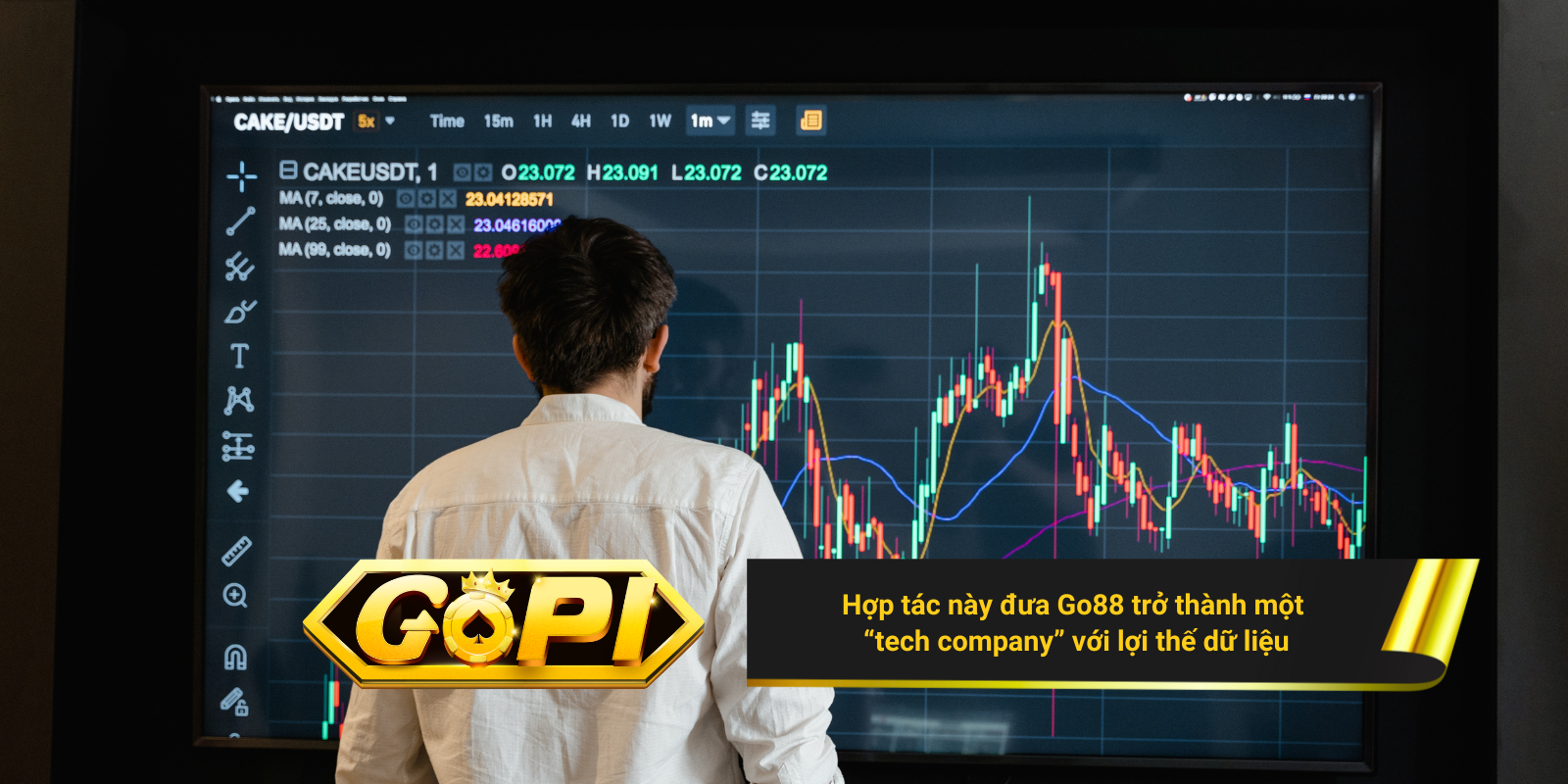 Hợp tác này đưa Go88 trở thành một “tech company” với lợi thế dữ liệu