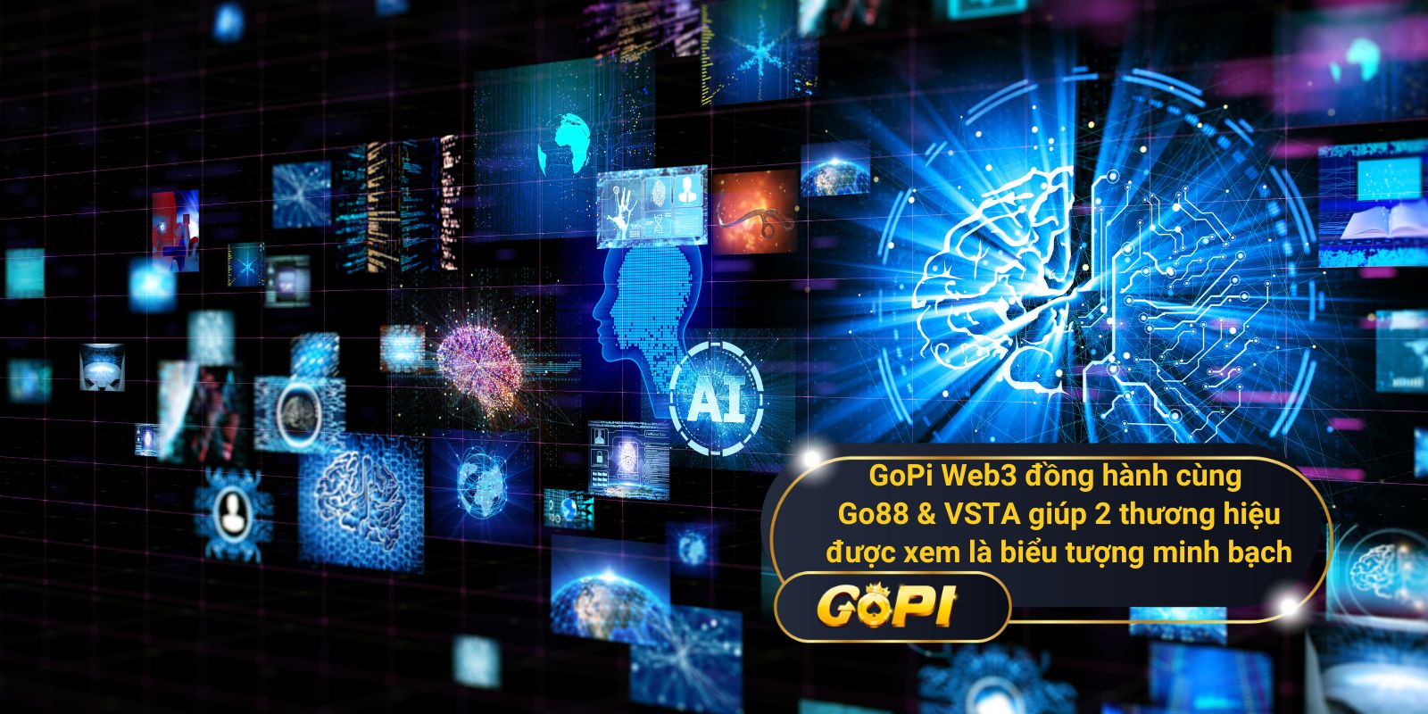 GoPi Web3 đồng hành cùng Go88 & VSTA giúp 2 thương hiệu được xem là biểu tượng minh bạch