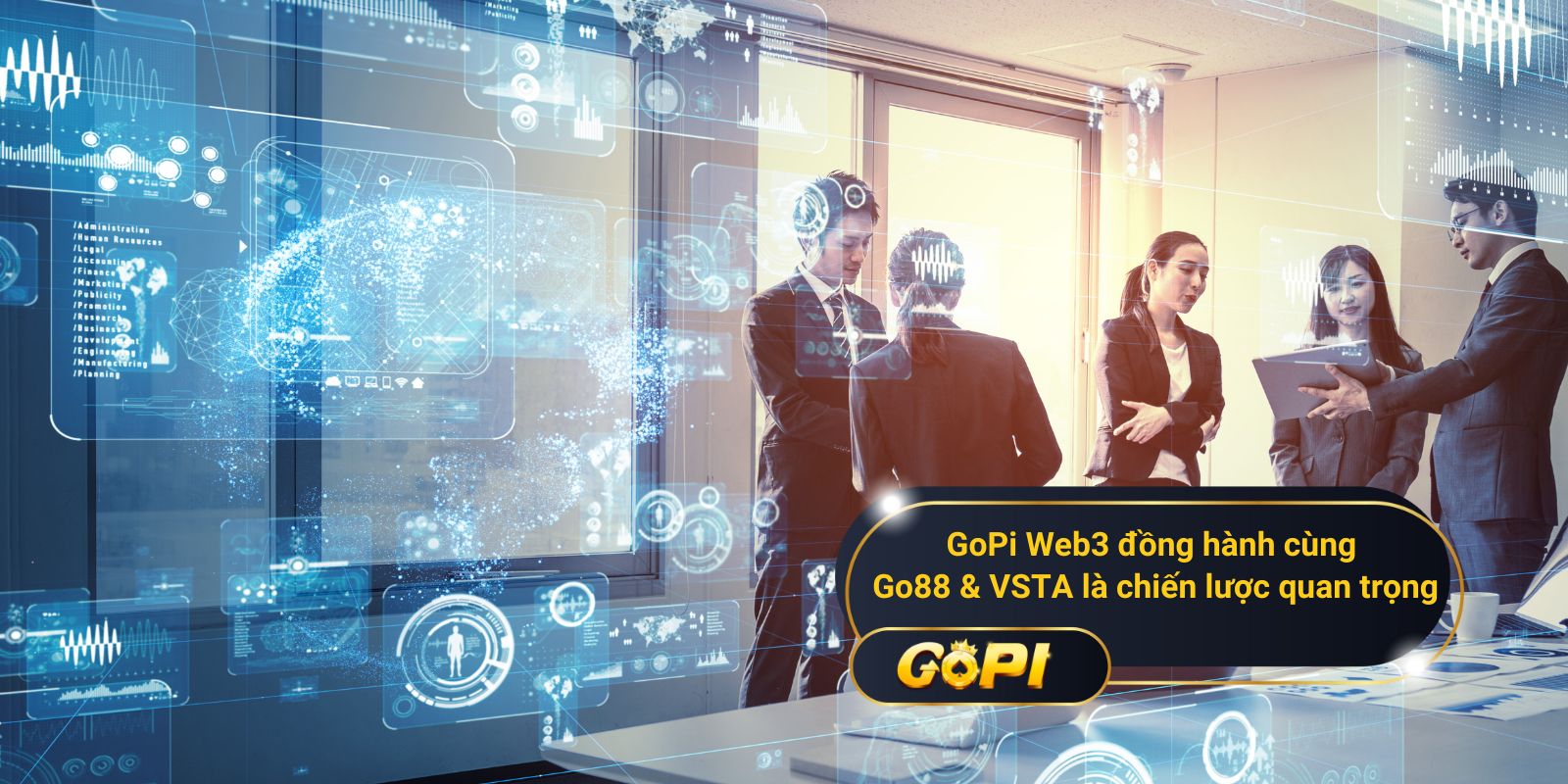 GoPi Web3 đồng hành cùng Go88 & VSTA là chiến lược quan trọng